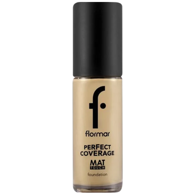 Flormar Perfect Coverage Mat Touch Foundation 305 Golden Honey image