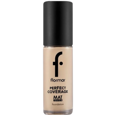 Flormar Perfect Coverage Mat Touch Foundation 320 Porcelain Ivory image