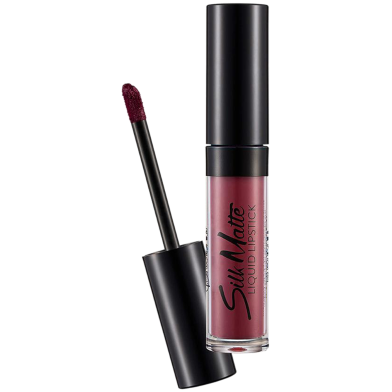 Flormar Silk Matte Liquid Lipstick 015 Pretty Plum image