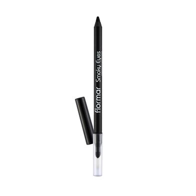 Flormar Smoky Eyes Waterproof Eyeliner 01 Carbon Black image