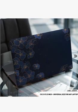 DDecorator Flower Pattern Floral Design Laptop Sticke image