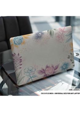 DDecoratorFlower Pattern Floral Design Laptop Sticker image