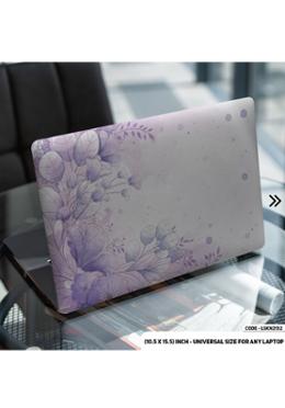 DDecorator Flower Pattern Floral Design Laptop Sticker image