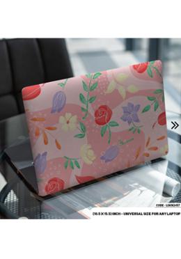 DDecorator Flower Pattern Floral Design Laptop Sticker image