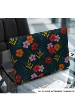 DDecorator Flower Pattern Floral Design Laptop Sticker image