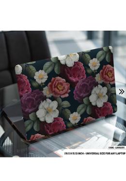 DDecorator Flower Pattern Floral Design Laptop Sticker image