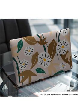 DDecorato Flower Pattern Floral Design Laptop Sticker image