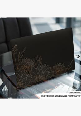 DDecorator Flower Pattern Floral Design Laptop Sticker image