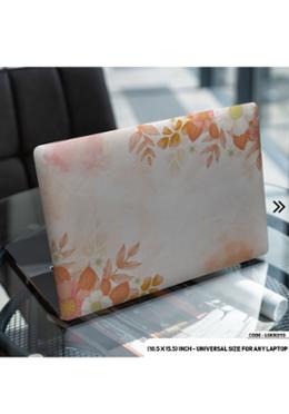 DDecorator Flower Pattern Floral Design Laptop Sticker image