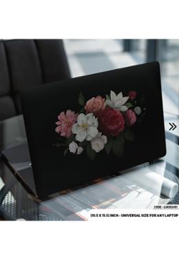 DDecorator Flower Pattern Floral Design Laptop Sticker image