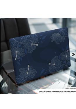 DDecorator Flower Pattern Floral Design Laptop Sticker image