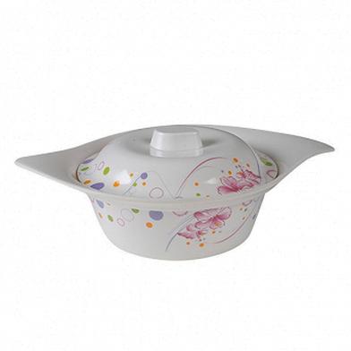 Flower Soup Bowl with Lid-Camellia image