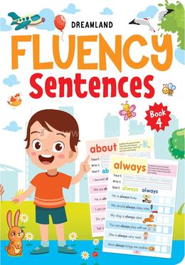 Fluency Sentences Book 4 - For Kids Age 4 -7 Years image