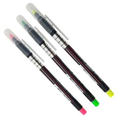 Fluorescent Markers - 3 Colors Set image