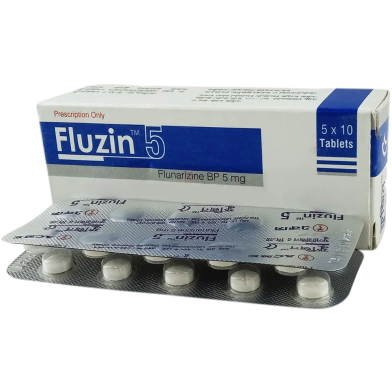Fluzin 5mg Tablet–10's Strip image