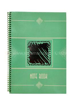 Foiled Note Book -White (Size -9.8 image
