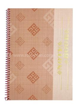 Foiled Note book (Roll design) image