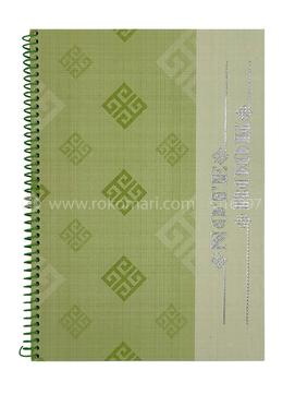 Foiled Notebook (Art Design-Green-Kell Color) image