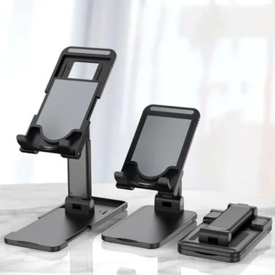 Foldable Phone Stand Holder Desktop Mobile Stand Holder Adjustable Lift Able Fold Able Universal image