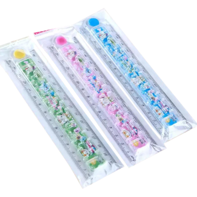 Folding Games Scale Ruler with Multiple Design Shaped image