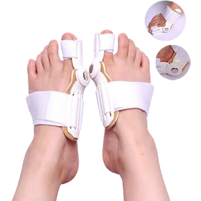 Foot Care Bunion Splint Big Toe Straightener Corrector for Pain Relief(Any Colour) image
