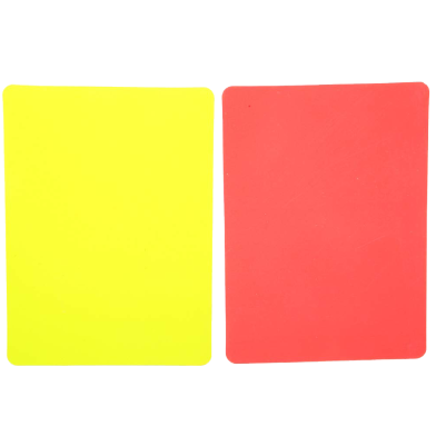 Football Red And Yellow Cards image