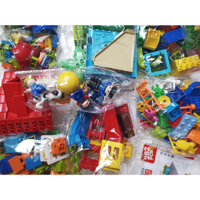Forange Fire Fighters Building Blocks Kids Toys 640 pcs image