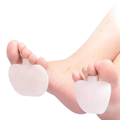 Forefoot Shoes Cushion Pads High Heel Elastic Silicone Gel Insoles Orthotic Arch Support Pads Non Slip Relieve Pain - 2Pcs image