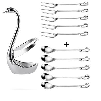 Fork Set For Fruit image