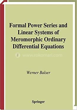 Formal Power Series and Linear Systems of Meromorphic Ordinary Differential Equations image