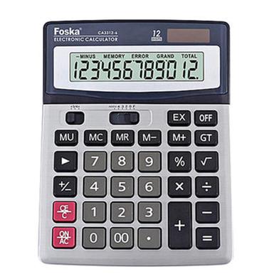 Foska 12-Digit Solar Power Calculator image