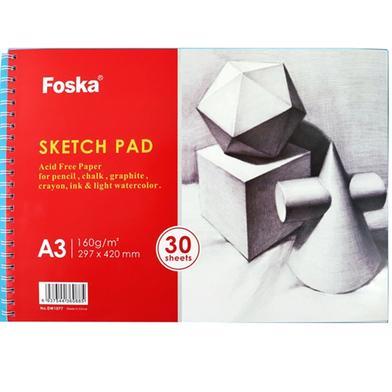 Foska A3 Hardcover Paper Sketch Pad Book image