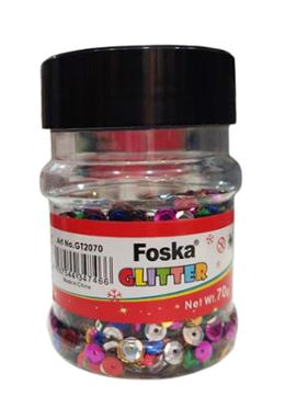 Foska Bottle Packing Bulk Colorful Cosmetic Glitter image