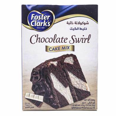 Foster Clark's Chocolate Swirl Cake Mix (চকোলেট ঘূর্ণায়মান কেক মিক্স) - 500 gm image
