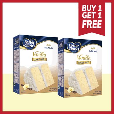 Foster Clark's Vanilla Cake Mix (ভ্যানিলা কেক মিক্স) - 500 gm image