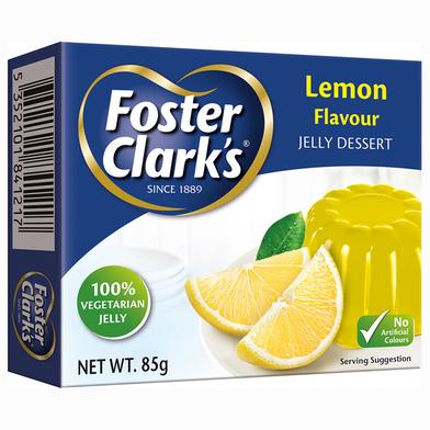 Foster Clark's Lemon Jelly Crystal (লেমন জেলি ক্রিস্টাল) - 85 gm image