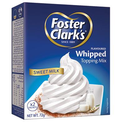Foster Clark's Whipped Topping Mix 72g Pack Sweet Milk image