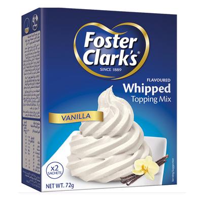 Foster Clark's Whipped Topping Mix 72g Pack Vanila image