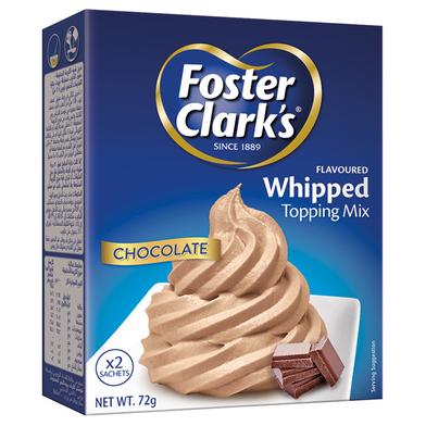 Foster Clark's Whipped Topping Mix 72g Pack Chocolate image