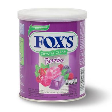Foxs Crystal Clear Berries Candy Tin 180gm (Indonesia) - 131700822 image