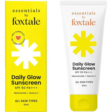 Foxtale Essentials Daily Glow Sunscreen SPF 50 - 50 ml image