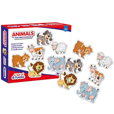 Frank Animals set of 6 Puzzles image