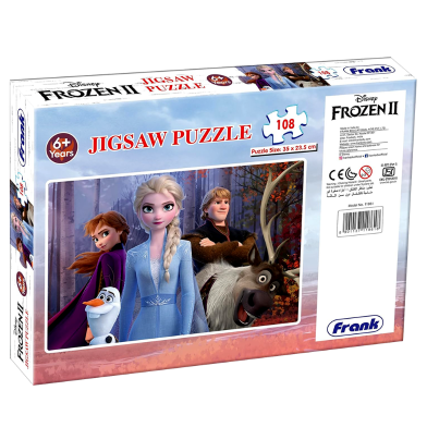 Frank Disney Frozen 2 Jigsaw Puzzle For Kids - 108 Pcs image