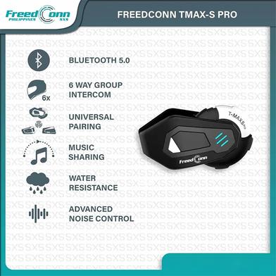Freedconn T Max S Pro Motorcycle Communicator Helmet Bluetooth