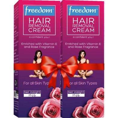 Freedom Hair Removal Cream 25 gm (Buy 1 Get 1 Free) image