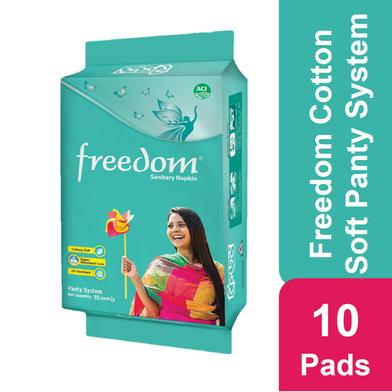 Freedom Sanitary Napkin Panty 10 Pads image