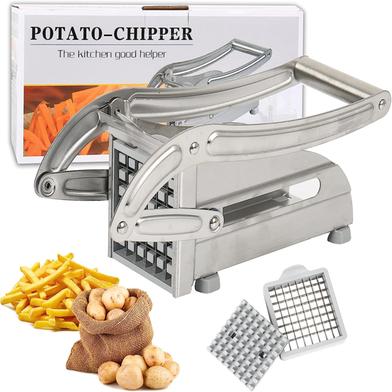 Household Manual Stainless Steel Potato Chipper Vegetable Cutting Machine -  China Potato Chipper and Potato Slicer price