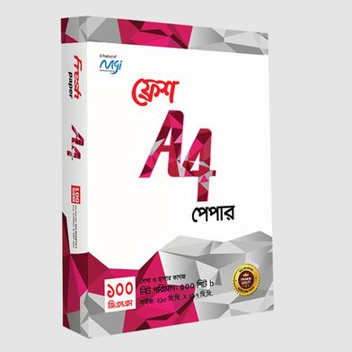 Fresh A4 Paper - 100 GSM (500 Page) - 1 Pack image