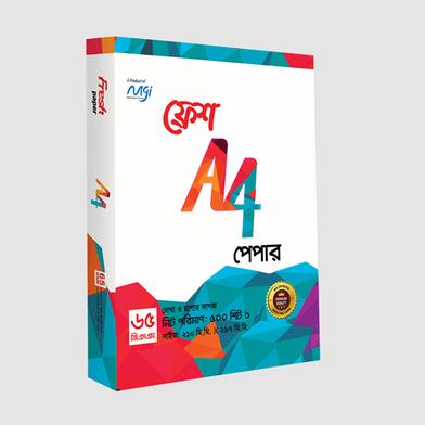 Fresh A4 Paper - 65 GSM (500 Page) - 1 Pack image
