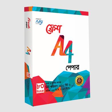 Fresh A4 Paper 80 GSM (500 Page) 1 Pack image